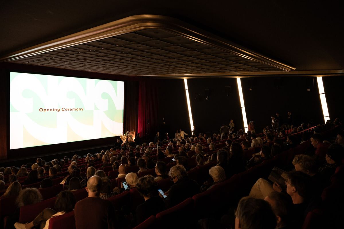 Kinosaal der Lichtburg Oberhausen während der Internationalen Kurzfilmtage